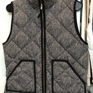J. Crew Herringbone Vest